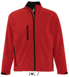 Sol'S Férfi RELAX vastag 3 rétegű softshell dzseki, SOL'S SO46600, Pepper Red-2XL (so46600pre-2xl)