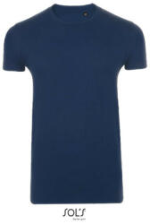 SOL'S IMPERIAL keskeny szabású rövid ujjú férfi póló, SOL'S SO00580, French Navy-2XL (so00580fn-2xl)