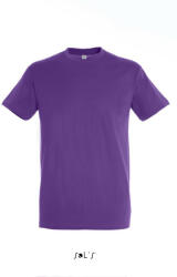 SOL'S Uniszex REGENT kereknyakú rövid ujjú pamut póló, SOL'S SO11380, Light Purple-L (so11380lp-l)