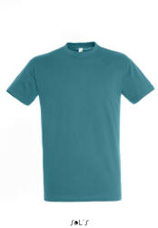SOL'S Uniszex REGENT kereknyakú rövid ujjú pamut póló, SOL'S SO11380, Duck Blue-3XL (so11380dublu-3xl)