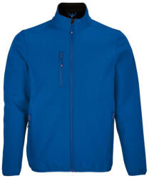 Sol'S Férfi FALCON softshell dzseki, 3 rétegű, SOL'S SO03827, Royal Blue-L (so03827ro-l)