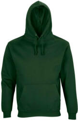 SOL'S Uniszex kapucnis pulóver, SOL'S SO03815, Bottle Green-L (so03815bg-l)