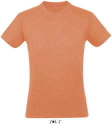 SOL'S Uniszex REGENT kereknyakú rövid ujjú pamut póló, SOL'S SO11380, Apricot-XL (so11380ap-xl)