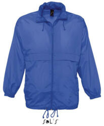 Sol'S Uniszex vízálló, kapucnis széldzseki, SOL'S SO32000, Royal Blue-2XL (so32000ro-2xl)