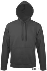 SOL'S Uniszex SNAKE kapucnis pulóver, SOL'S SO47101, Dark Grey-2XL (so47101dg-2xl)