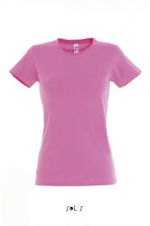 SOL'S Női IMPERIAL környakú rövid ujjú pamut póló, SOL'S SO11502, Orchid Pink-2XL (so11502op-2xl)