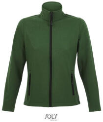 SOL'S Női RACE softshell dzseki, SOL'S SO01194, Bottle Green-S (so01194bg-s)