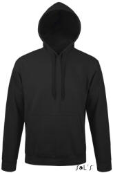 SOL'S Uniszex SNAKE kapucnis pulóver, SOL'S SO47101, Black-XL (so47101bl-xl)