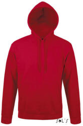 SOL'S Uniszex SNAKE kapucnis pulóver, SOL'S SO47101, Red-XL (so47101re-xl)