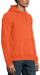 SOL'S Uniszex SNAKE kapucnis pulóver, SOL'S SO47101, Orange-2XL (so47101or-2xl)