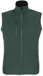 Sol'S Női FALCON 3 rétegű softshell mellény, SOL'S SO03826, Forest Green-S (so03826fo-s)