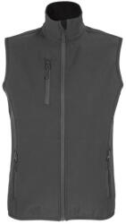 Sol'S Női FALCON 3 rétegű softshell mellény, SOL'S SO03826, Charcoal Grey-2XL (so03826ch-2xl)