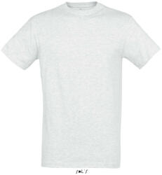 SOL'S Uniszex REGENT kereknyakú rövid ujjú pamut póló, SOL'S SO11380, Ash-L (so11380as-l)