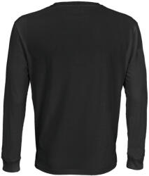 SOL'S Uniszex PIONEER kereknyakú hosszú ujjú póló, SOL'S SO03982, Deep Black-XL (so03982dbl-xl)