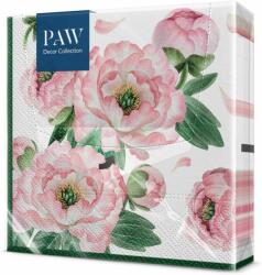 PAW Rózsás papírszalvéta 33x33 cm 3 rétegű, 20 db/csomag