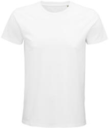 SOL'S Férfi PIONEER rövid ujjú póló organikus pamutból, SOL'S SO03565, White-XL (so03565wh-xl)