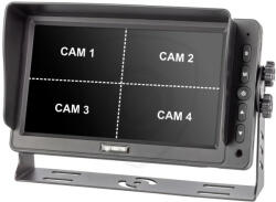Vestys AHD 7 monitor osztott képernyő lehetőséggel - MON-112 (MON-112)