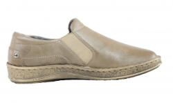 Berende Pantofi dama medicali din piele naturala bej , ultra confort MED+LINE , BRD274/1BEJ - ciucaleti