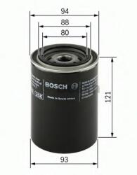 Bosch Filtru ulei OPEL FRONTERA A (5_MWL4) (1992 - 1998) BOSCH 0 986 452 064