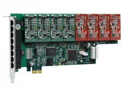  24 Port Analog PCI-E card base board (A2410E)