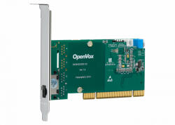  1 Port T1/E1/J1 PRI PCI card with EC2032 module (Advanced Version, Low Profile) (DE130P)