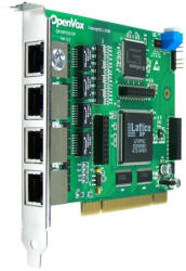  4 Port T1/E1/J1 PRI PCI card (D410P)