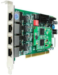  4 Port ISDN BRI PCI card + EC4008 module (BE400P)