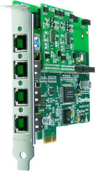 4 Port Analog PCI-E card + 2 FXS modules (A400E20)