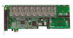  12 Port Analog PCI-E card + 8 FXS modules (A1200E0800)