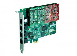  4 Port Analog PCI-E card + 3 FXS + 1 FXO modules (A400E31)