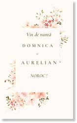 Personal Etichetă sticlă - Spring time Selectați cantitatea: 31 buc - 60 buc