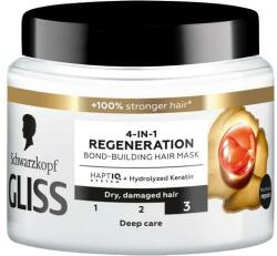 Schwarzkopf Mască de păr regeneratoare 4 în 1 - Gliss Kur Regeneration Hair Mask 400 ml