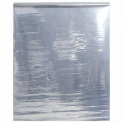vidaXL ezüst PVC tükröző statikus napsugárzás elleni fólia 45 x2000 cm (155861) - balena