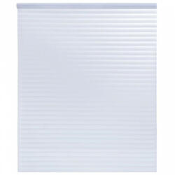 vidaXL matt redőnymintás PVC ablakfólia 90 x 500 cm (155846)