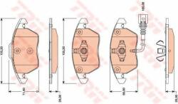 TRW Set placute frana, frana disc VW PASSAT Variant (365) (2010 - 2014) TRW GDB1807