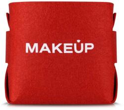 MAKEUP Organizator pentru produse cosmetice, roșu Beauty Basket - MAKEUP Desk Organizer Red