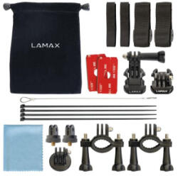 Lamax 13 darabos akciókamera tartozék csomag (LMXACCSETM)