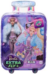 Mattel Papusa in tinuta de iarna Barbie, Extra Fly Snow Fashion, HPB16 Papusa Barbie