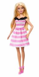 Mattel Papusa cu par blond, Barbie, 65 ani aniversare, HTH66 Papusa Barbie