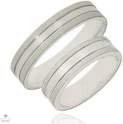Újvilág Kollekció Ezüst női karikagyűrű 52-es méret - S569/N/52-DB