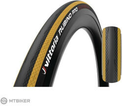 Vittoria Rubino Pro IV 700x25C G2.0 külső gumi, kevlárperemes, sárga