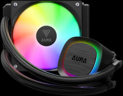 GAMDIAS AURA GL120 v2 Black aRGB (AURA-GL120-V2)