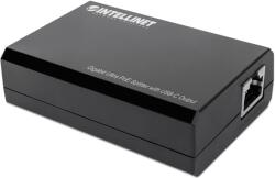 Intellinet 561693 hálózati elosztó Fekete Ethernet-áramellátás (PoE) támogatása (561693)