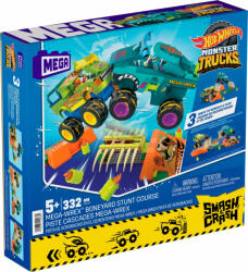 Mattel Hot Wheels Monster Truck Mega Bloks Set Mega Wrex (MTHKF89) - mtoys