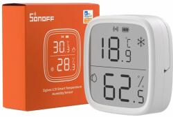 SONOFF Senzor de temperatura si umiditate SONOFF SNZB-02D Zigbee 3.0 cu afisaj LCD 6920075740004 (6920075740004)