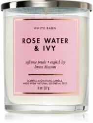 Bath & Body Works Rose Water & Ivy illatgyertya 227 g