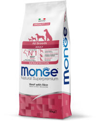Monge Speciality Line All Breeds Adult Monoprotein száraz kutyatáp - marha, rizs 12 kg