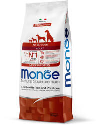 Monge Speciality Line All Breeds Adult Monoprotein száraz kutyatáp - bárány, rizs és burgonya 12 kg