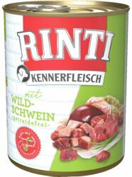 RINTI Kennerfleisch Wild boar cu mistret, hrana caini 6x400 g