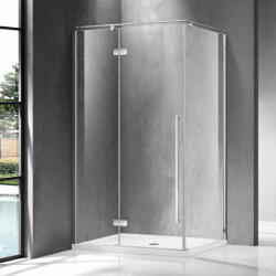 Wellis Sorrento Plus 90 nyílóajtós zuhanykabin 90x90 Balos Easy Clean bevonattal WC00499 (WC00499)